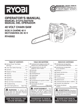Ryobi RY40502B Owner's manual