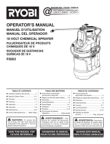 Ryobi P28320 User manual