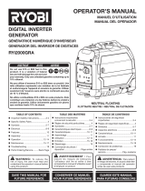 Ryobi RYI2000GRA Owner's manual