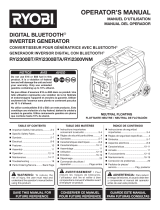 Ryobi RYi2300BTA Owner's manual