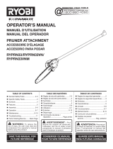 Ryobi RYPRN33 Owner's manual
