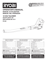 Ryobi P2034 Owner's manual