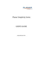 Planar SL5551 User manual