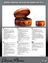 Lenco Classic Quick start guide