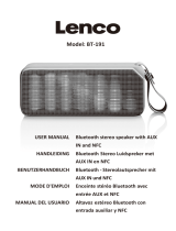 Lenco BT-191 Owner's manual
