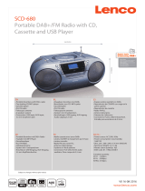 Lenco SCD-680 Quick start guide