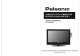 Palsonic TFTV8140DT Owner's manual