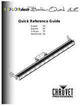 Chauvet Professional ColorDash Batten-Quad 12 Reference guide