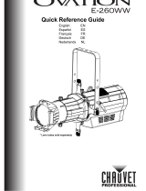 Chauvet Ovation E-260CW User manual