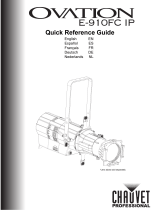 Chauvet Professional Ovation E-910FC IP Reference guide