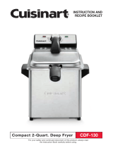 Cuisinart CDF-130 Owner's manual