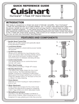 Cuisinart CSB-750H Reference guide