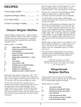 Cuisinart WAF-F20P1 Owner's manual