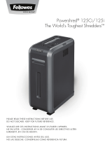 Fellowes 125Ci User manual