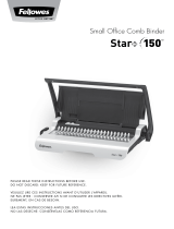Fellowes Star Owner's manual