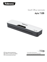 Fellowes AYLA A3/125 Owner's manual