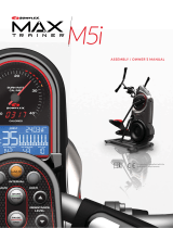 Bowflex M5i Assembly & Owner's Manual (Europe)