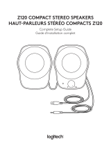 Logitech Stereo Speakers Z120 Installation guide