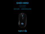 Logitech G403 HERO Gaming Mouse User manual