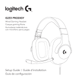 Logitech Logitech G233 User manual