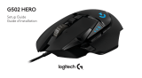 Logitech G502 HERO Gaming Mouse User manual