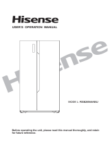 Hisense RS826N4ABU User manual