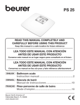 Beurer PS 25 Owner's manual