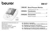 Beurer BM 67 Owner's manual