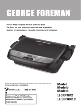 George Foreman GRP4842P User manual