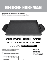 George Foreman GFP84GP User manual