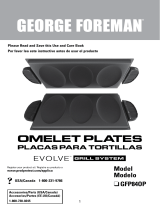 George Foreman GFP84OP User guide