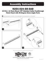 Tripp Lite N254-024-SH-6AD Assembly Instructions