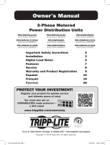 Tripp Lite PDU3XMV6G20 Owner's manual
