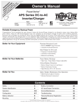 Tripp Lite APS Inverters Owner's manual