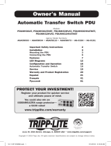 Tripp Lite Automatic Transfer Switch PDU Owner's manual