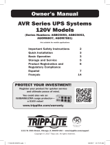 Tripp Lite AVR Series UPS Owner's manual
