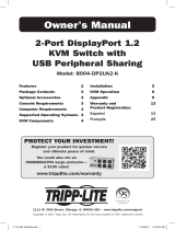 Tripp Lite B004-DP2UA2-K Owner's manual