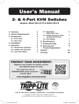 Tripp Lite B022-002-KT-R/B022-004-R KVM Owner's manual