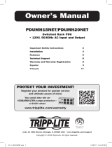 Tripp Lite PDUMH15NET & PDUMH20NET Owner's manual