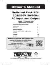 Tripp Lite PDUMH20HVNET Owner's manual