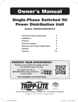 Tripp Lite PDUMV32HVNETLX Owner's manual