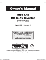 Tripp Lite PINV1500 Owner's manual