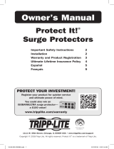 Tripp Lite Protect It! Surge Owner's manual