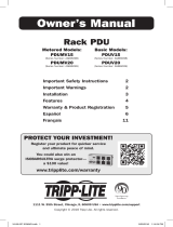 Tripp Lite Rack PDU Owner's manual