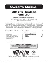Tripp Lite Select ECOLCD UPS Systems Owner's manual
