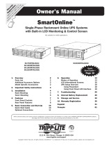 Tripp Lite Single-Phase SmartOnline UPS Owner's manual
