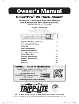 Tripp Lite SMART1000RM2UL UPS System Owner's manual