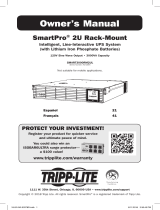 Tripp Lite SMART3000RM2UL Owner's manual