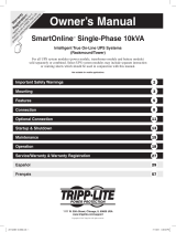 Tripp Lite SmartOnline Single-Phase 10kVA Owner's manual
