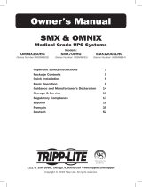 Tripp Lite SMX & OMNIX UPS Systems Owner's manual